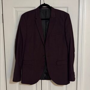 H&M Black Skinny Fit Blazer